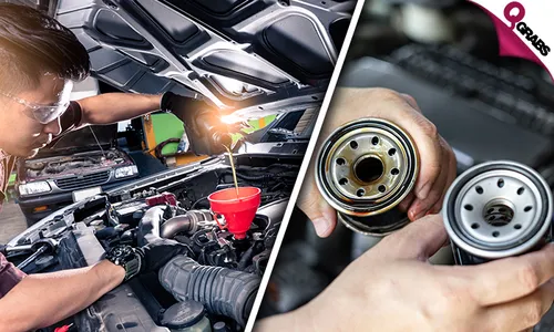 Car Care Services: Oil & Filter Change, Brake Oil Check-Up, & AC Check-Up & Filter Cleaning!